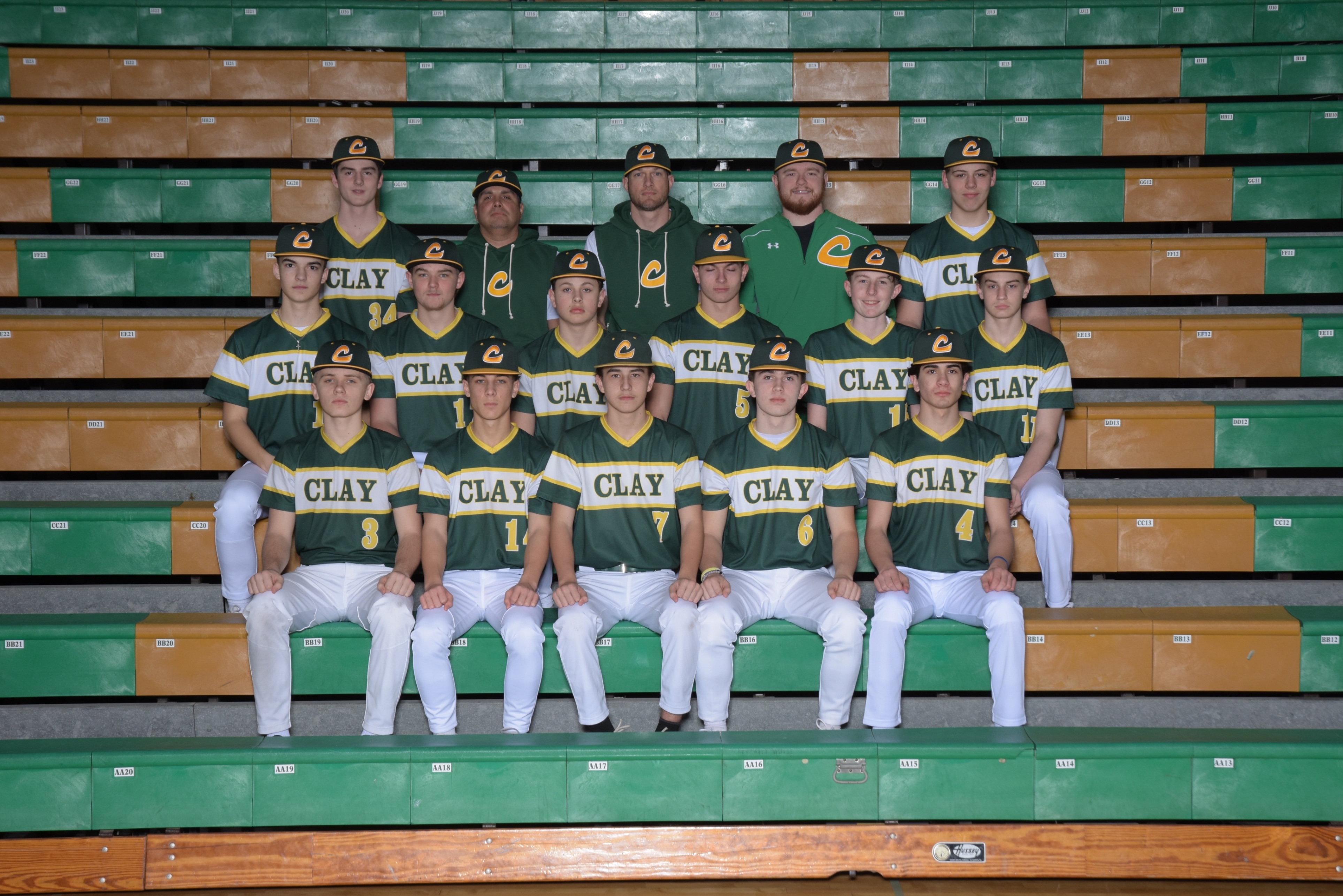 JV Green Baseball